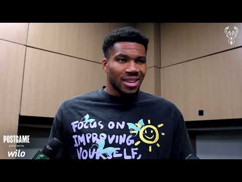 Giannis Antetokounmpo Postgame Media Availability | 10.31.24