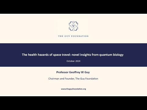 Geoffrey Guy (2024) ‘The health hazards of space travel: novel insights from quantum biology’ report