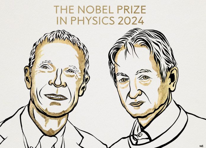 John Hopfield and Geoffrey Nobel Physics Prize 2024.jpg