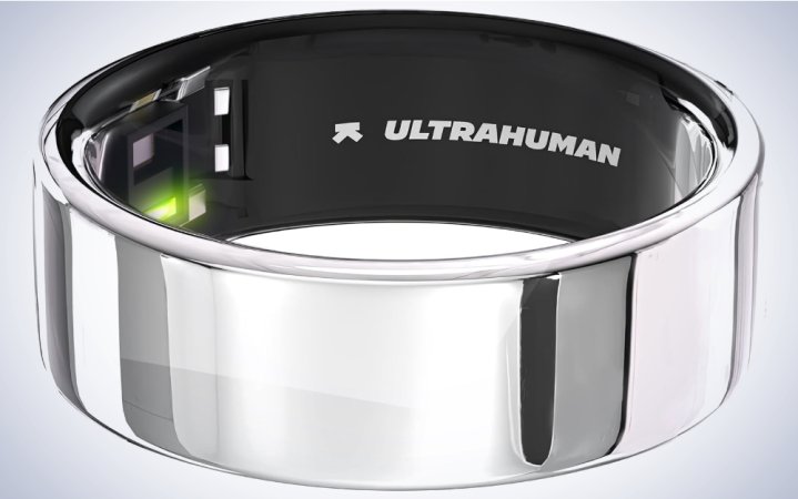  The Ultrahuman Ring Air on a plain white background.