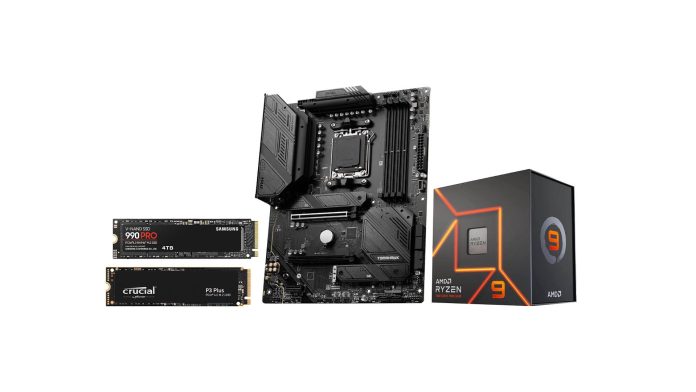 Pair Samsung 990 PRO or Crucial P3 Plus with Ryzen 9 7900X CPU bundle.jpg